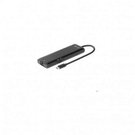 "Club3D USB-8-in1-HUB USB-C > HDMI/DP/2xUSB/USB-C/RJ45 100W"