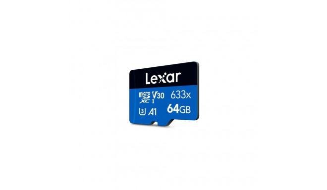 "CARD Lexar 64GB High-Performance 633x microSDXC UHS-I Card"