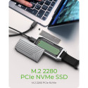 "ICY BOX IB-1919M-C42 Externes USB4 Gehäuse für M.2 NVMe SSD Aluminium"