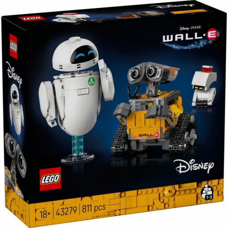Bricks Disney Pixar 43279 WALL-E and EVE
