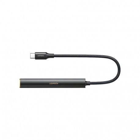 Adapter USB Ugreen CM545 USB-C – 3,5 mm jack + USB-C valge (90217)