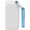 Verbatim Pocket SSD 2TB USB-C 3.2 gen.2 valge-helesinine väline ketas 32321 Verbatim Pocket SSD 2TB USB-C 3.2 gen.2 valge-helesinine väline ketas 32321