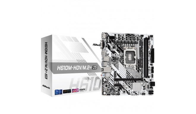 ASRock H610M-HDV/M.2+ D5