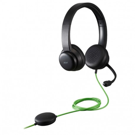 Acer Conference Headset | Built-in microphone | USB Type-A | Black