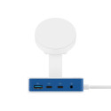 Hyper HyperDrive Flex MagCharge USB-C Hub, White/Blue | HD8100BUGL | HDMI ports quantity 1