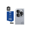 3MK objektiivi kaitseklaas iPhone 16 Pro /16 Pro Max Lens Protection Pro hall