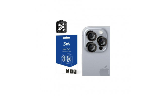 3MK objektiivi kaitseklaas iPhone 16 Pro /16 Pro Max Lens Protection Pro hall