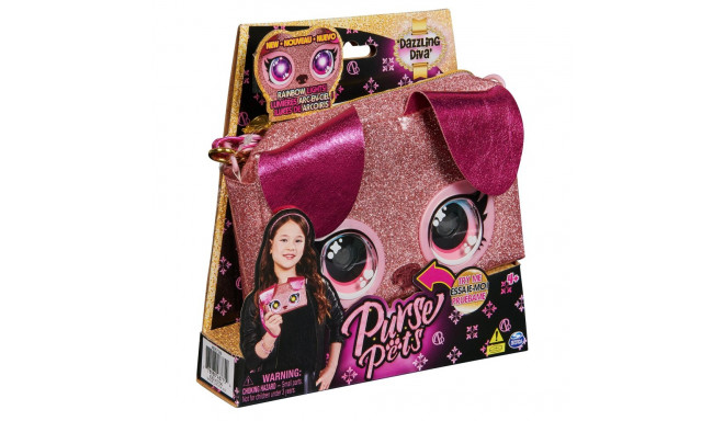 PURSE PETS interactive bag Wristlet Puppy