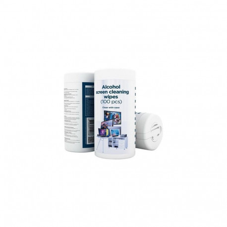 Gembird Alcohol Screen Cleaning Wipes 100pcs
