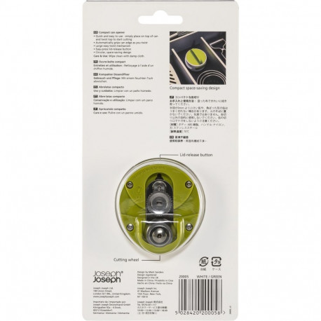 Joseph Joseph Can-Do Green Can Opener