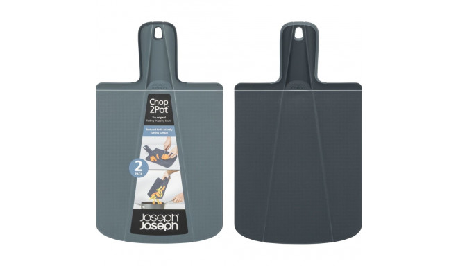 Joseph Joseph Chop2Pot Plus 2-osaline sinine lõikelaudade komplekt