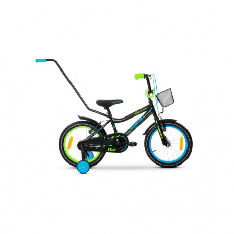 Laste jalgratas TABOU Rocket Alu, 18" must-sinine