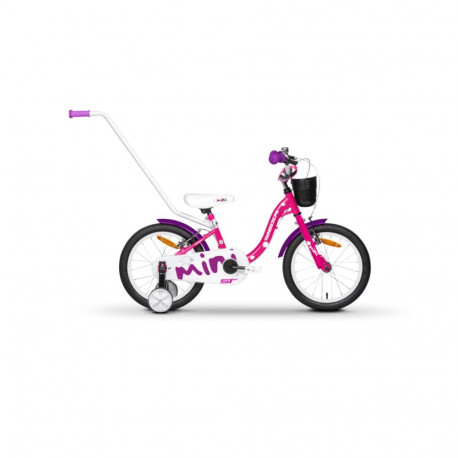 Laste jalgratas TABOU Mini ST, 18" roosa-valge