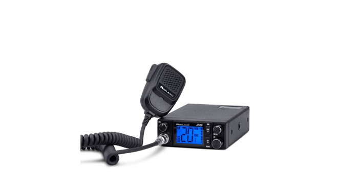 Midland 18 CB mobile radio, multistandard 4W, 12/24V