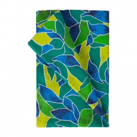 Table mat LONETA NEW 136x220cm, green leaves