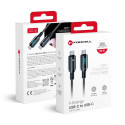 FORCELL F-ENERGY C274 cable Type C to Type C QC4.0 PD 3A 60W Digital 1,2 m black