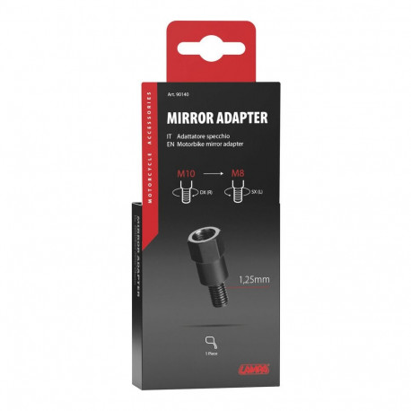 Adapter peeglile 10mm-8mm parem keere