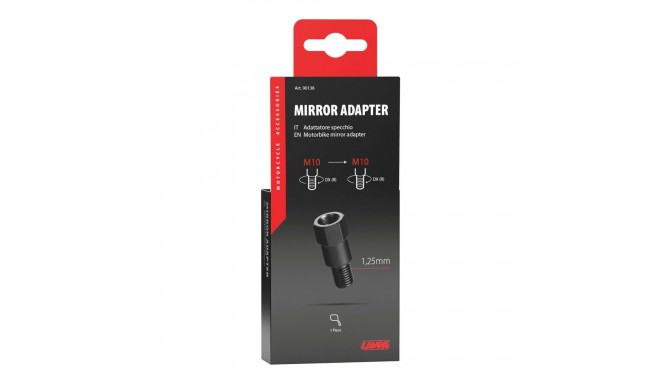 Adapter peeglile 10mm-10mm parem keere