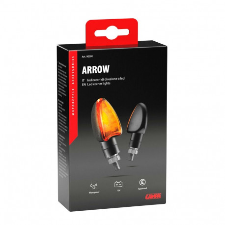 Led suunatuled must korpus 12V