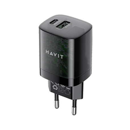 Havit charger USB/USB-C UC303 30W