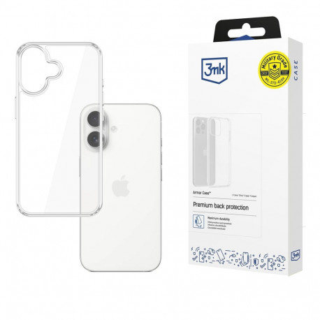 3mk Armor Case for Apple iPhone 17 - transparent