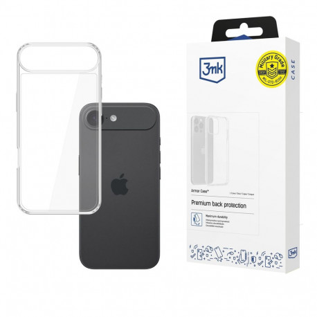 3mk Armor Case for Apple iPhone Air - Transparent