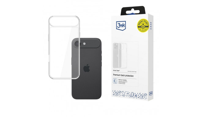 3mk Armor Case for Apple iPhone 17 Air - Transparent