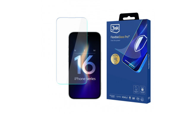 Hybrid glass 3mk FlexibleGlass v2.0 for Apple iPhone 16 Pro Max