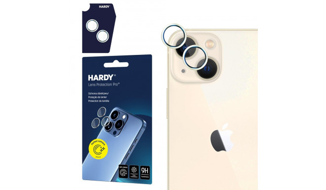 3mk HARDY Lens Protection Pro Glass for Apple iPhone 15 / 15 Plus - Yellow