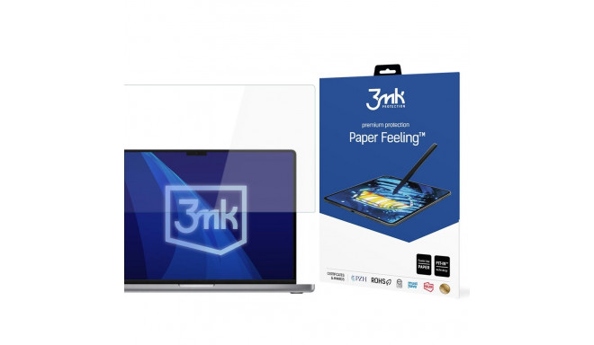3mk Paper Feeling Protective Film for Apple Macbook Pro 16 M1/M2/M3/M4