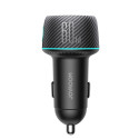 60W USB-C USB-A car charger Joyroom JR-CCN01 - black