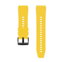 Silicone Strap for Huawei Watch GT 2 / 3 / 4 / 2 Pro / 3 Pro / 4 Pro / GT 2e - Yellow