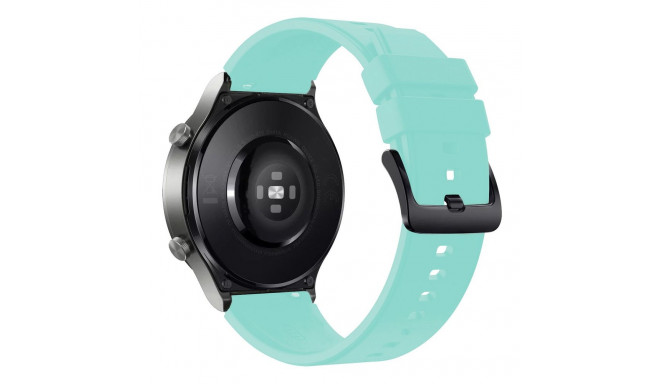 Silicone Strap for Huawei Watch GT 2 / 3 / 4 / 2 Pro / 3 Pro / 4 Pro / GT 2e - Light Green