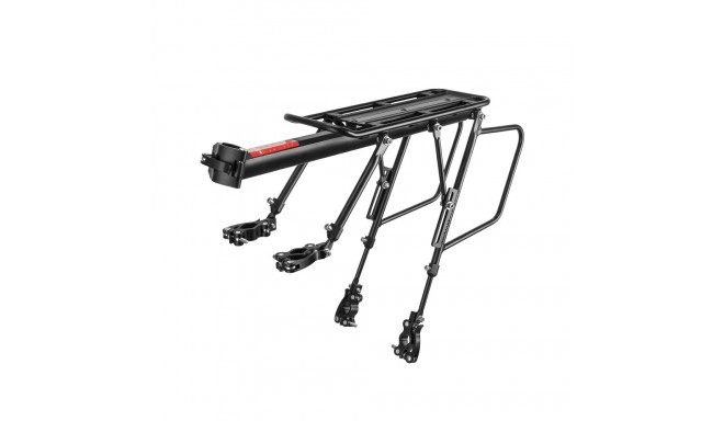 Rockbros 33210004001 bicycle rack with shelf - black