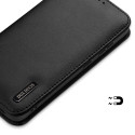 Dux Ducis Hivo Samsung Galaxy S25 Edge Case with Flip and RFID Protection - Black