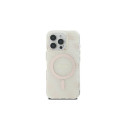 Guess IML 4G Background MagSafe iPhone 16 Pro Case - White
