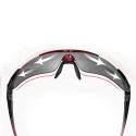 Rockbros 10001 polarizing cycling glasses - black and red