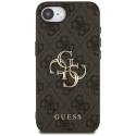 Guess 4G Big Logo iPhone 16e Case - Black