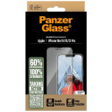 PanzerGlass Ultra-Wide Fit Tempered Glass for iPhone 13 / 13 Pro / 14 / 16e - Clear
