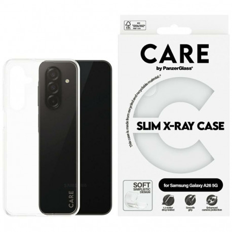 CARE by PanzerGlass Fashion X-Ray Case for Samsung Galaxy A26 5G - Transparent
