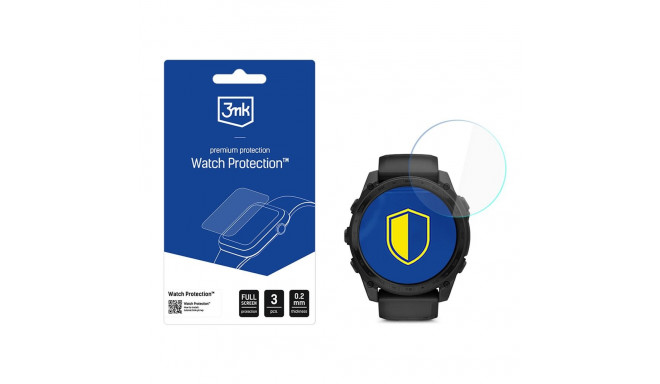 3mk Watch Protection FlexibleGlass Hybrid Glass for Garmin Tactix 8 51mm (Amoled, Solar)