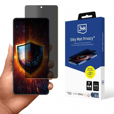 3mk Silky Matt Privacy Screen Protector for Asus Zenfone 12 Ultra