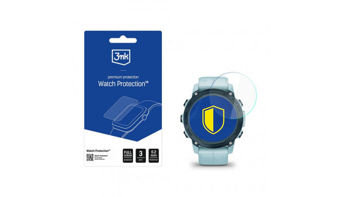 Smartwatch Screen Protector Glass 3mk Watch Protection FlexibleGlass for Garmin Descent G1 / G1 Sola