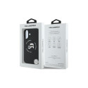 Karl Lagerfeld KLHMP16SSKCHTCK iPhone 16 6.1" black/black hardcase Silicone Karl&Choupette 