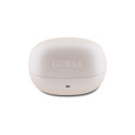 Guess Bluetooth Headphones GUTWST88MCTGP TWS + Docking Station Pink Capsule Printed Logo