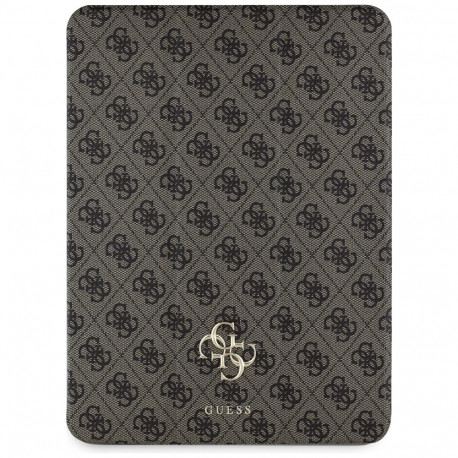 Guess GUFC13RM24PS4SGW iPad Air 13" 2024 brown Magnetic 4G Big Logo