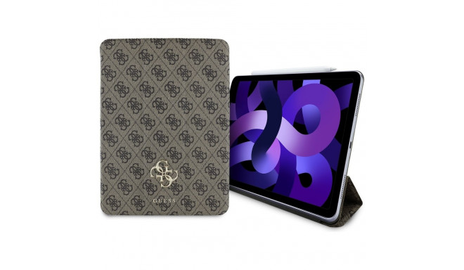 Guess GUFC11RM24PS4SGW iPad Air 11" 2024 brown/brown Magnetic 4G Big Logo