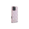 Guess Peony Script MagSafe iPhone 16 Pro Max Case - Pink