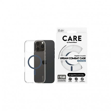 CARE by PanzerGlass Flagship Case iPhone 16 Pro Max 6.9" blue/blue MagSafe 1368