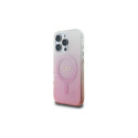 Guess IML Glitter Gradient MagSafe Case for iPhone 16 Pro - Pink